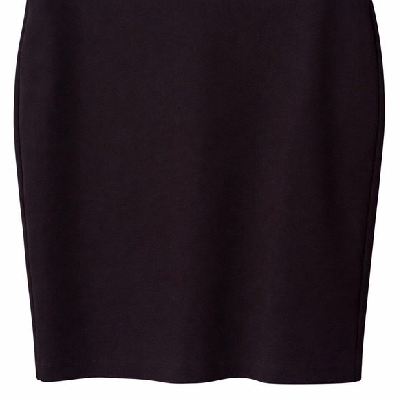 NEW Quince Ultra-Stretch Ponte Pencil Skirt Chocolate Brown Espresso Career L - Picture 5 of 9